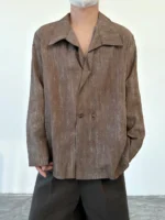 Рубашка «BKYC Studio Asymmetric Wrap Collar Shirt» — изображение 5