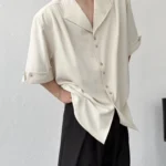 Рубашка «BKYC Studio Cuban Collar Short Sleeve Shirt»