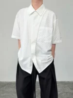 Рубашка «BKYC Studio Textured Short Sleeve Shirt» — изображение 11