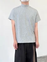 Футболка «BKYC Studio Mock Neck Short Sleeve T-Shirt» — изображение 8