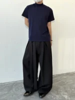 Футболка «BKYC Studio Mock Neck Short Sleeve T-Shirt» — изображение 10