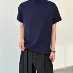 Футболка «BKYC Studio Mock Neck Short Sleeve T-Shirt»