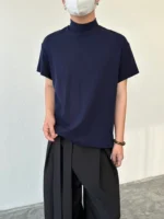 Футболка «BKYC Studio Mock Neck Short Sleeve T-Shirt»