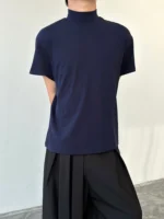 Футболка «BKYC Studio Mock Neck Short Sleeve T-Shirt» — изображение 4